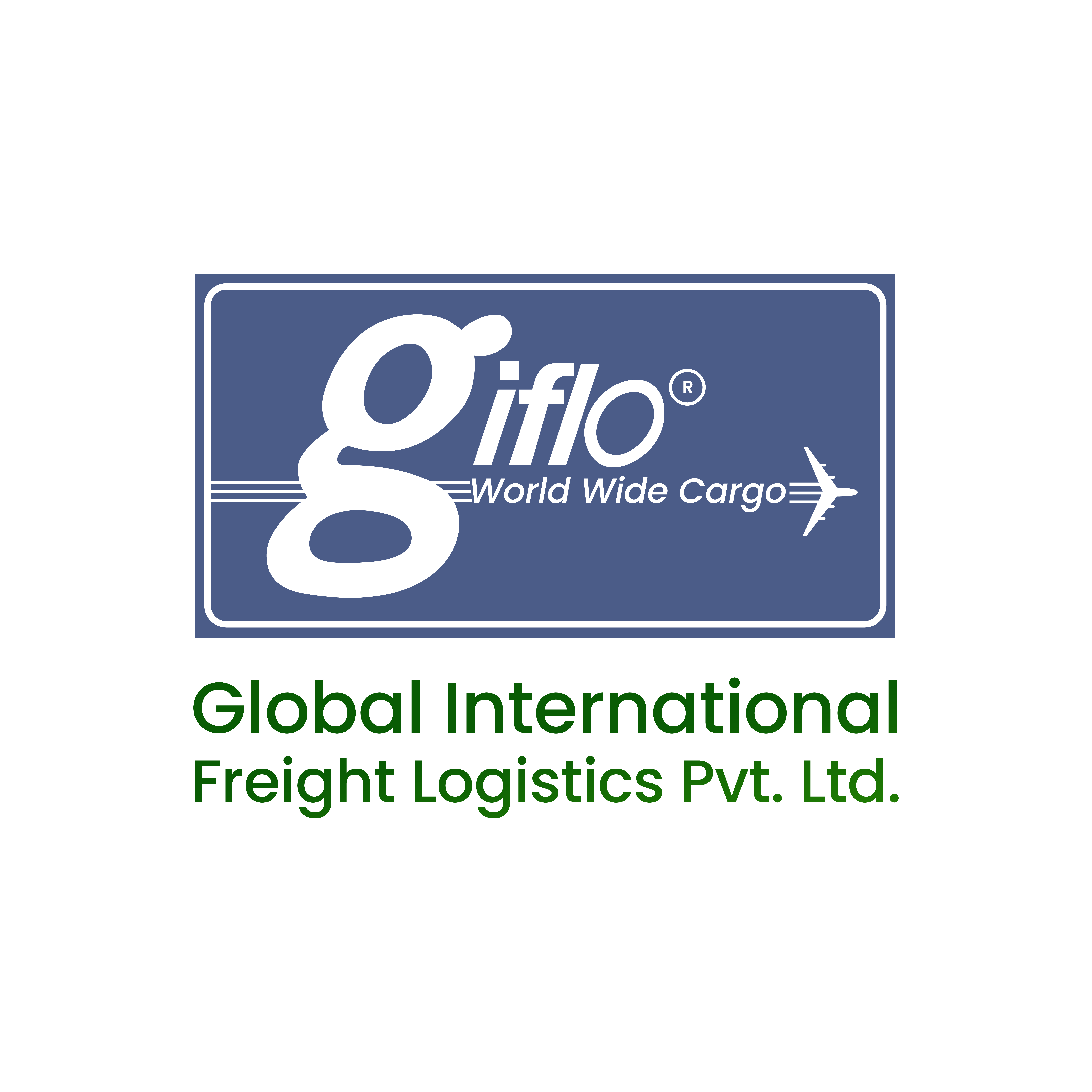 Global International Freight Logistic Logo